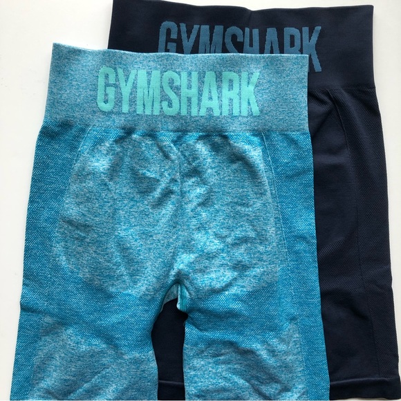 Gymshark M Flex Seamless Cycling Shorts Set